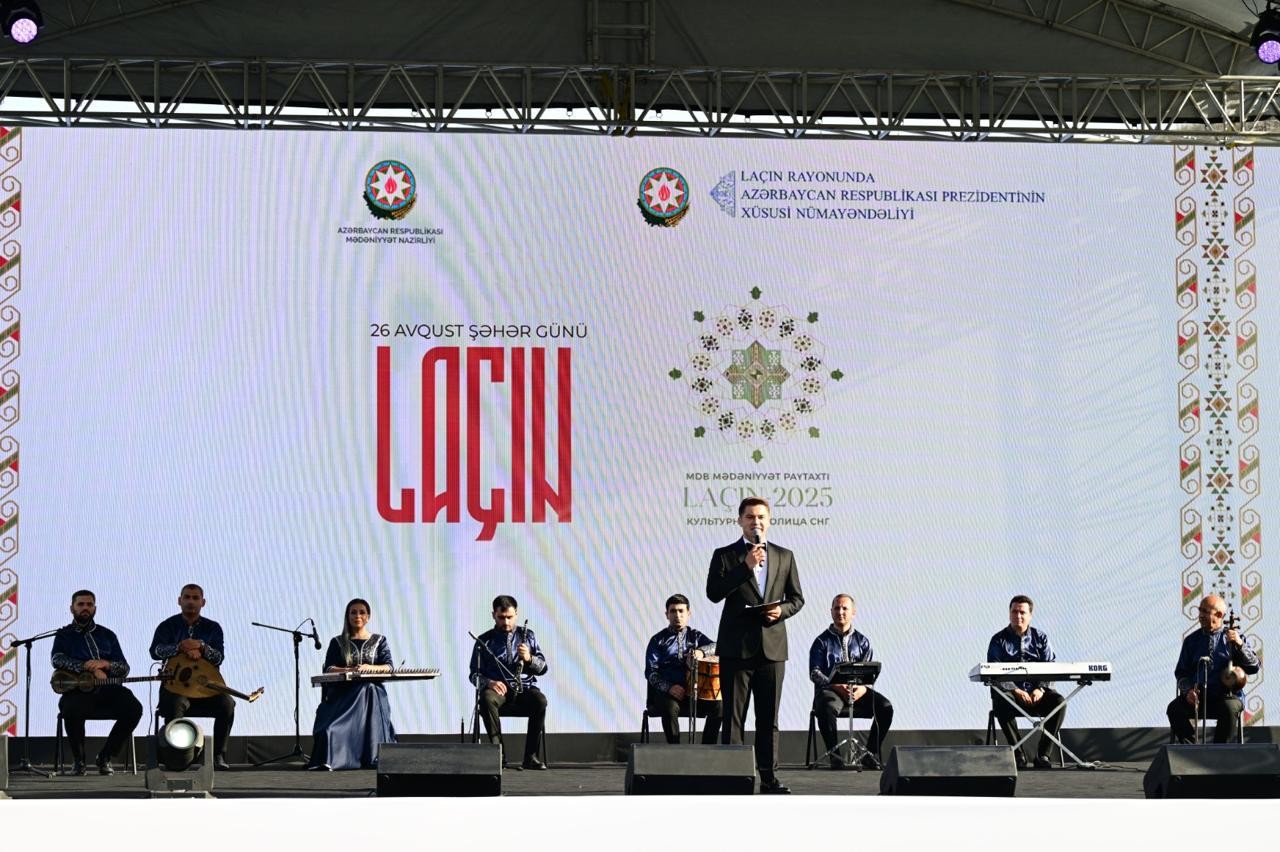 Laçın Şəhəri Günü münasibətilə möhtəşəm konsert oldu - FOTOLAR